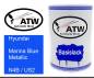 Preview: Hyundai, Marina Blue Metallic, N4B / US2: 500ml Lackdose, von ATW Autoteile West.